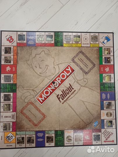 Монополия Fallout настольная игра