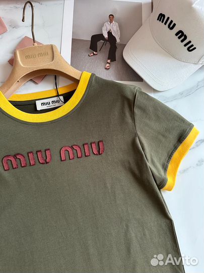 Футболка miu miu