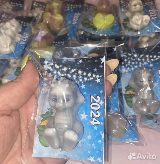 Мыло-дракончик. Символ 2024 года