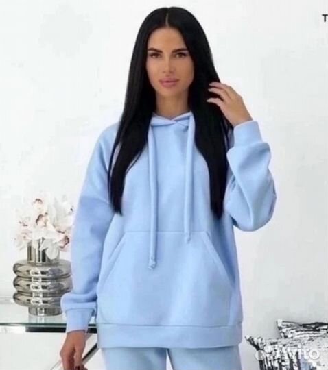 Толстовка женская теплая