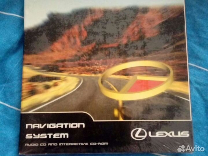 Диск навигатор лексус.тайота