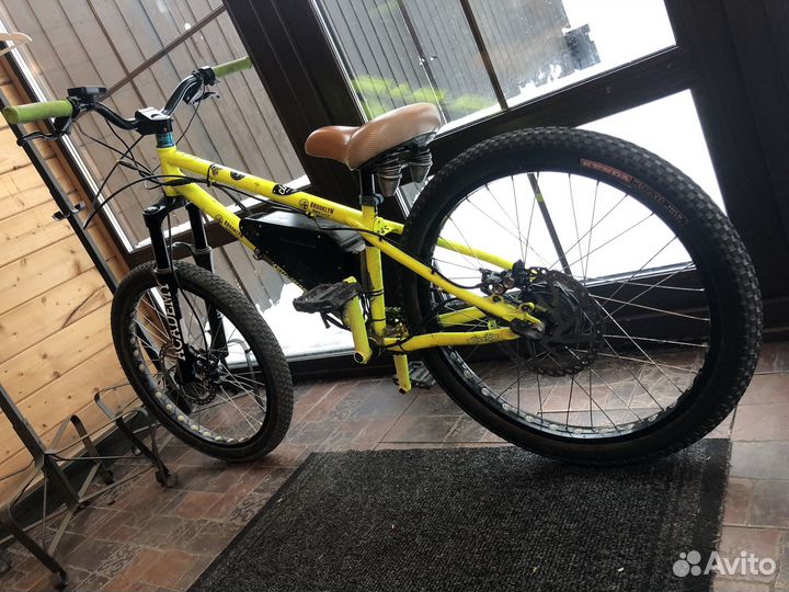 Электро велосипед gt custom