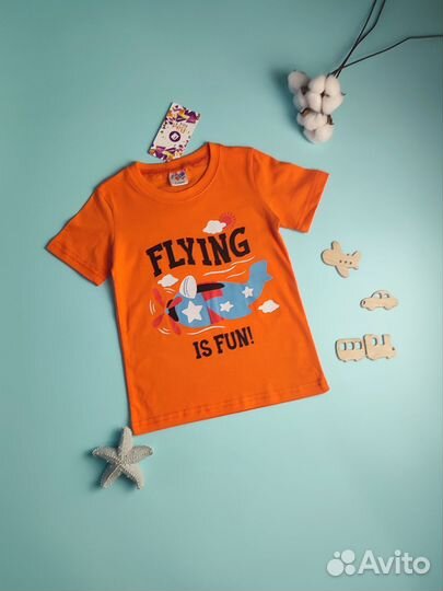 Футболка для мальчика 92 98 104 110