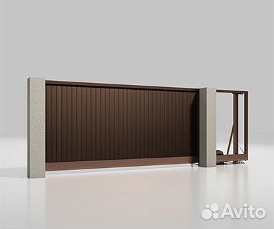 Комплект откатных ворот
