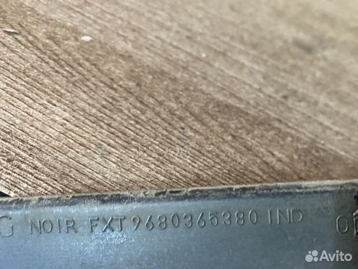 Молдинг двери задний левый Peugeot 308