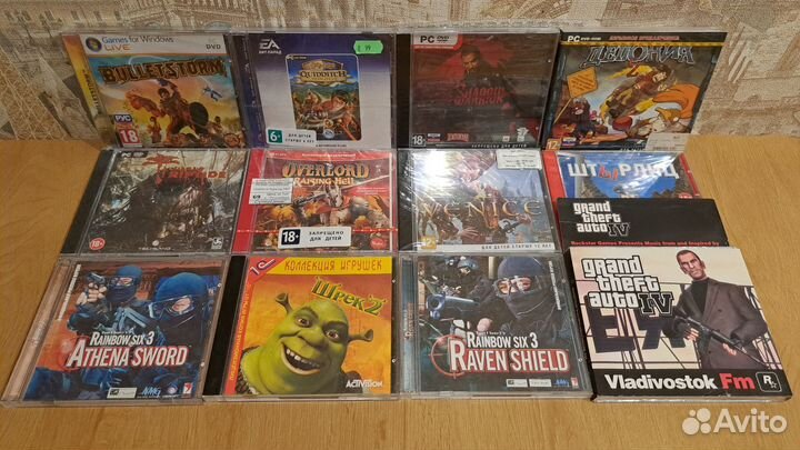 Лицензионные игры для пк (CD-Jewel)