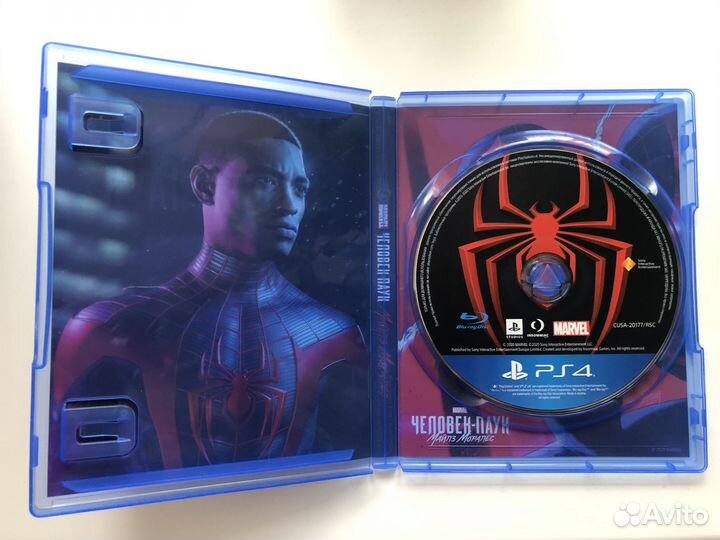 PS4 Человек паук майлз моралес