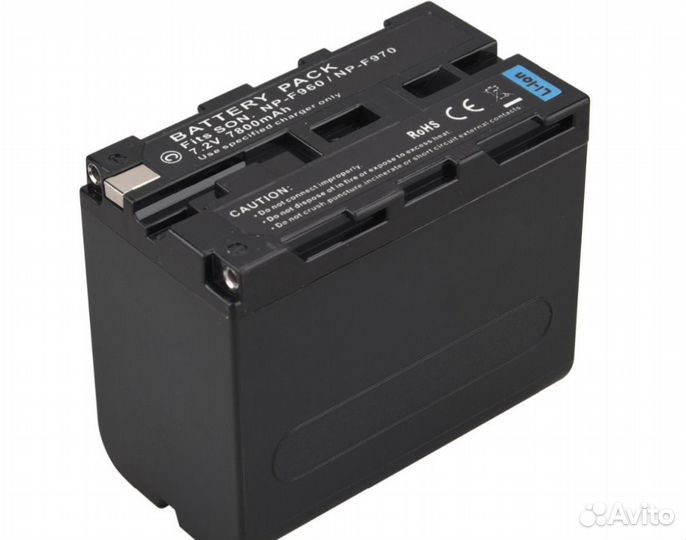Аккумулятор sony NP-F970 7800mAh Новый