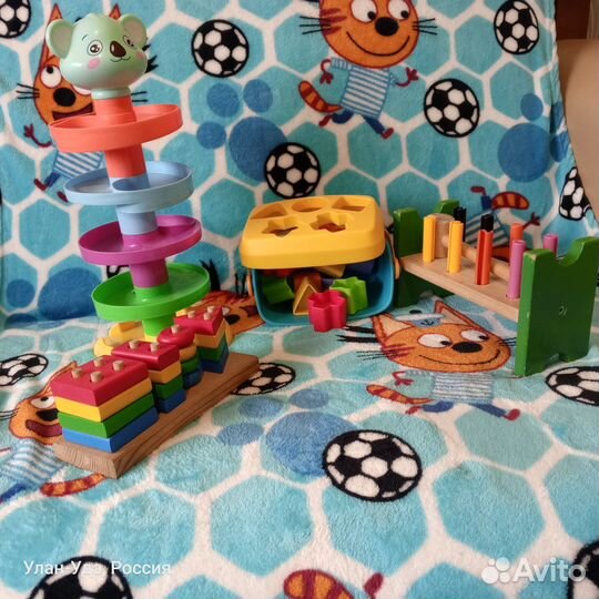 Детские развивающие игрушки от 2 лет