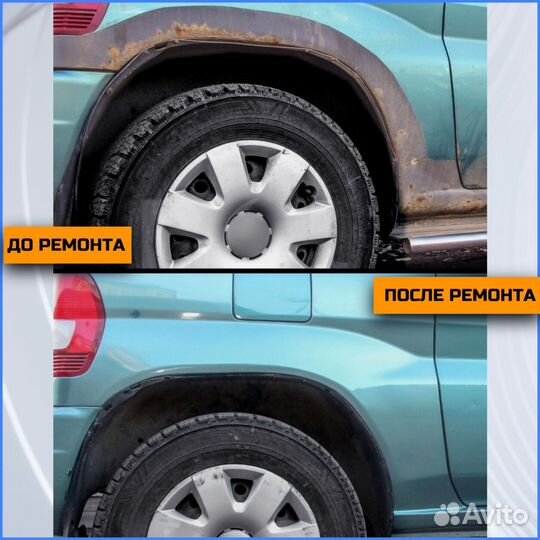 Арки ремонтные Kia Picanto 1 и др