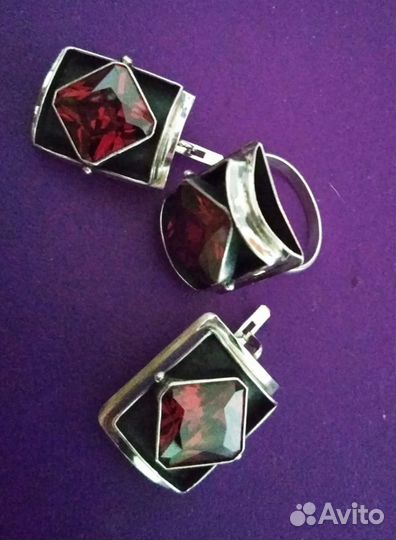 Серьги+Кольцо(Набор)