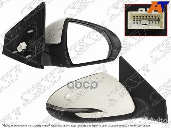Зеркало Hyundai Elantra 18-20 (Справа/ 6