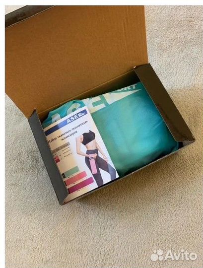 Набор новых тканевых резинок для фитнеса