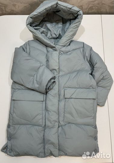 Пуховик zara для девочки 116
