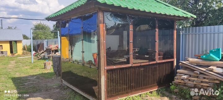 Мягкие окна для террас