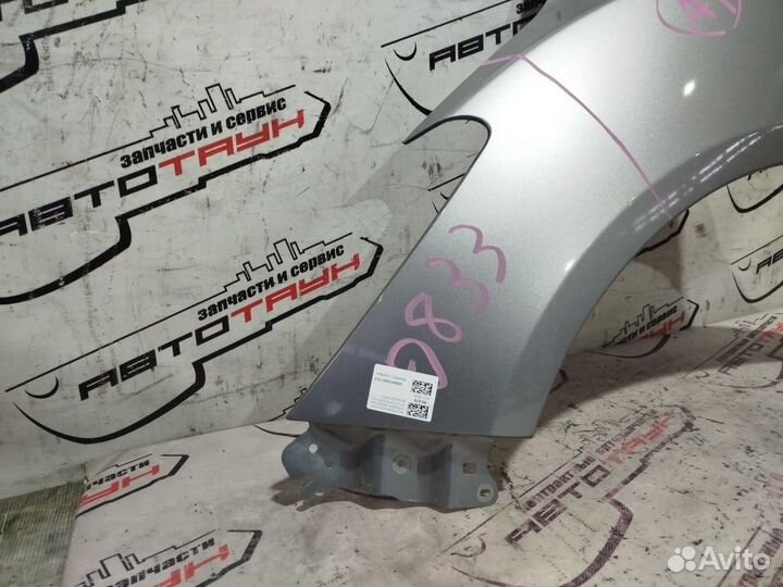 Крыло mazda demio mazda2 DE DE3AS DE3FS DE5FS dejfs D01G52211B переднее левое серебро, 38P NA6865