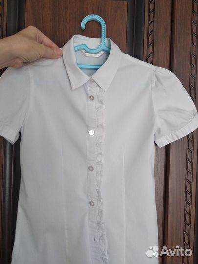 Школьная рубашка для девочки