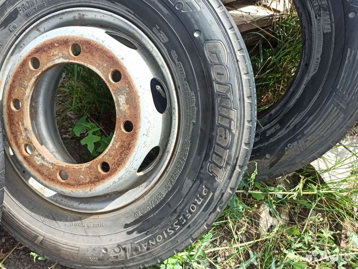 Шины в сборе 235 75 17.5 бу