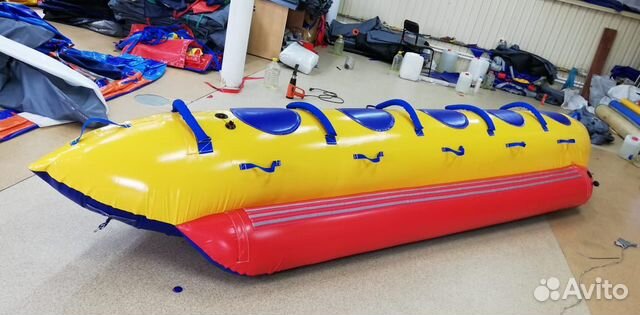 Надувной банан зимний со сцепкой