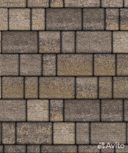 Брусчатка тротуарная старый город