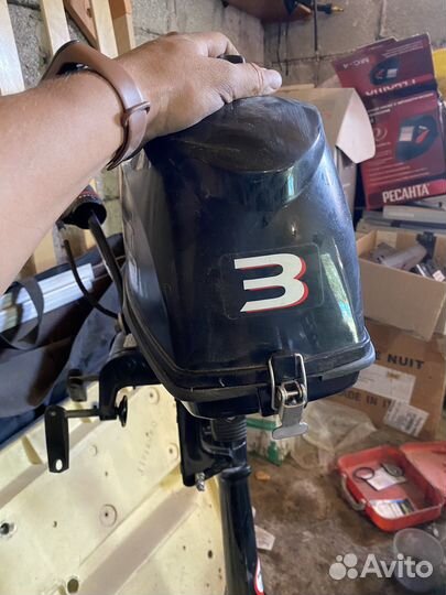 Лодочный мотор hidea 3