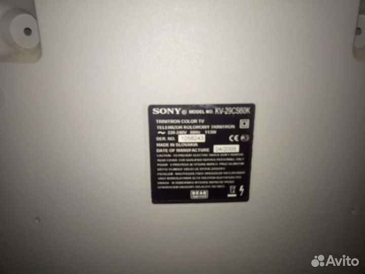 Телевизор sony