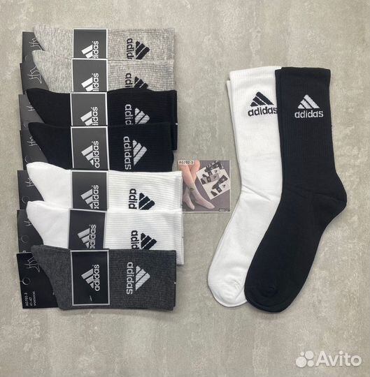 Носки adidas высокие