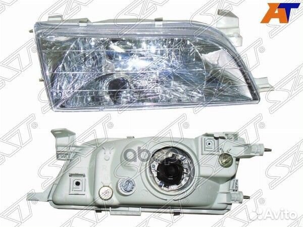 Фара Toyota Corolla (E100) 97-00 (Справа/ хром)