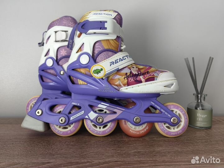 Роликовые коньки раздвижные 26-31 р