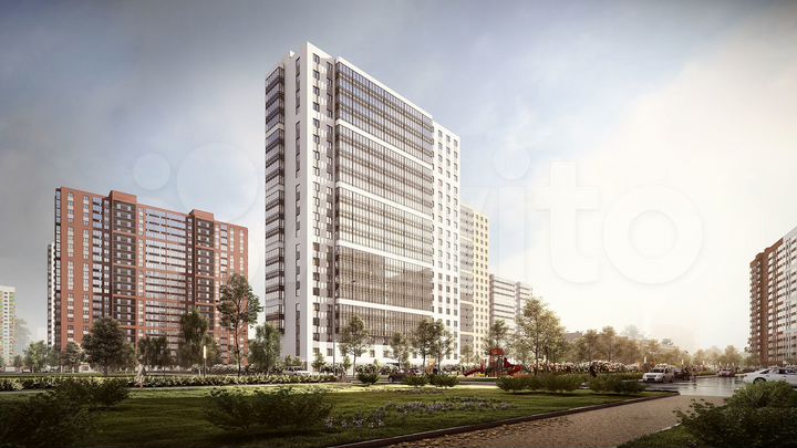 Квартира-студия, 30,9 м², 5/17 эт.