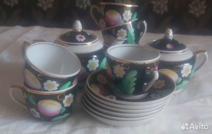 Чайный сервиз вербилки СССР