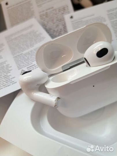 Наушники apple airpods 3 чехол в подарок