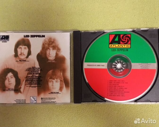 Фирменный,канадский CD LED zeppelin-1969г
