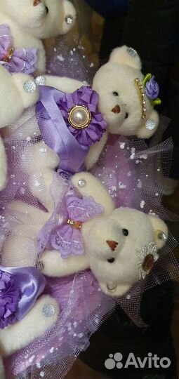 Букеты из мягких игрушек