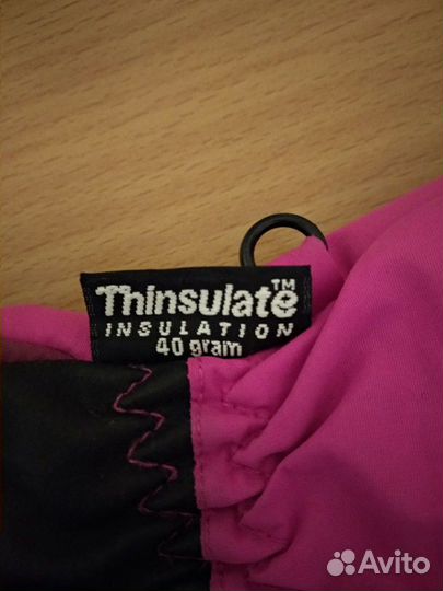 Перчатки утеплённые