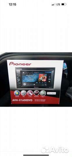 Магнитолла pioneer avh-1600 dvd