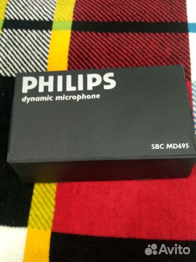 Профессиональный микрофон rhilips SBC MD 695