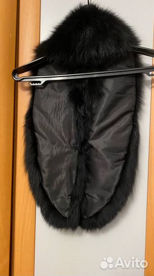 Воротник из натурального меха