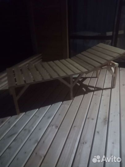 Шезлонг для дачи