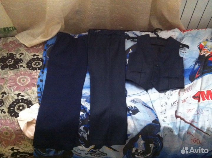 Костюм двойка+ брюки на рост 128-134 см