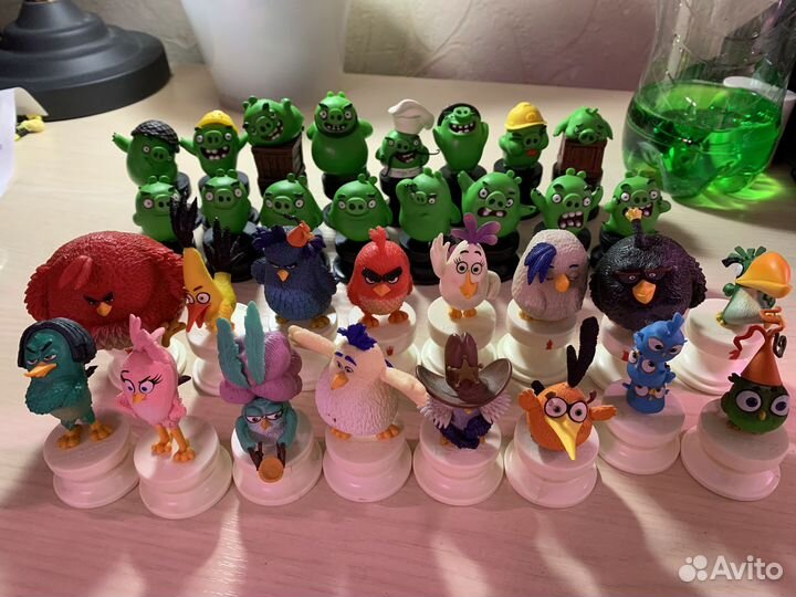 Шахматы магнитные Angry birds злые птички