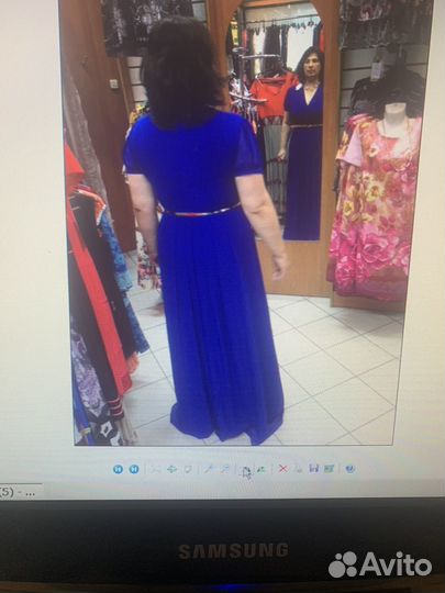 Платье женское вечернее 52 размер