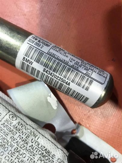 Подушка безопасности шторка левая бмв Х3 Е83