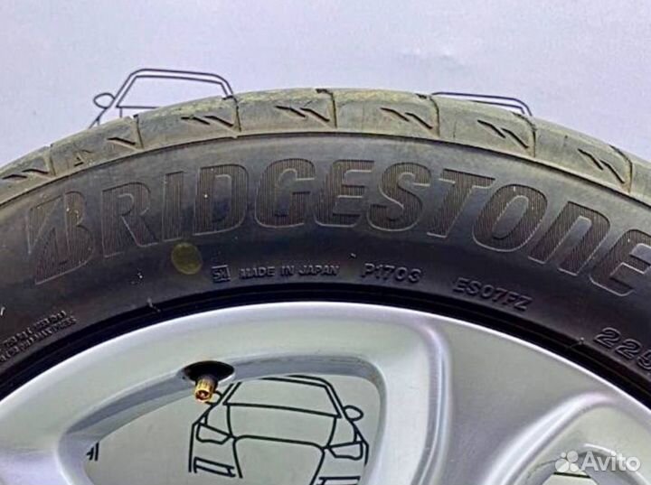 Оригинальные колеса на audi, шины, диски