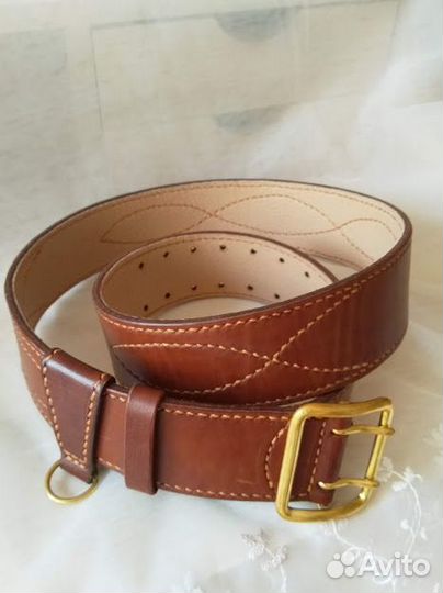 Офицерские ремни ручной работы