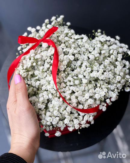 Композиции из Белой Гипсофилы