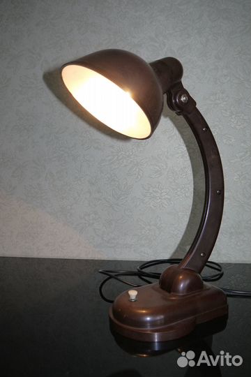 Настольная лампа СССР сталинская