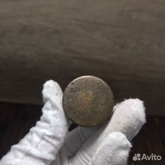 Антикварная Латунная Гиря 200 Грамм До Революции
