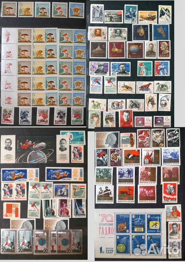 8 альбомов марок СССР 1961-1990 (за всё)