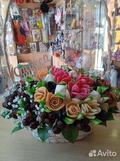 Букет в корзине